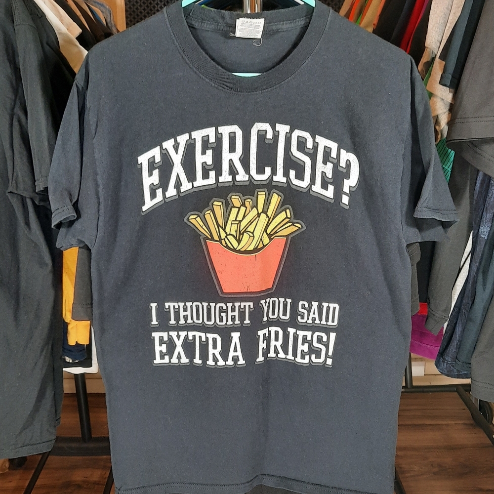 Exercise parody tee